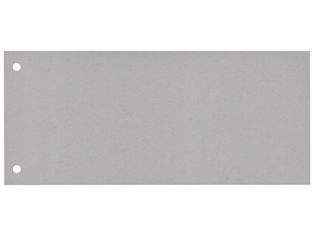 Staples Scheidingsstrook 105 x 240 mm - Grijs