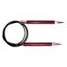 KnitPro Royale rondbreinaalden, 100 cm x 9 mm, berkenhout, messing, meerkleurig