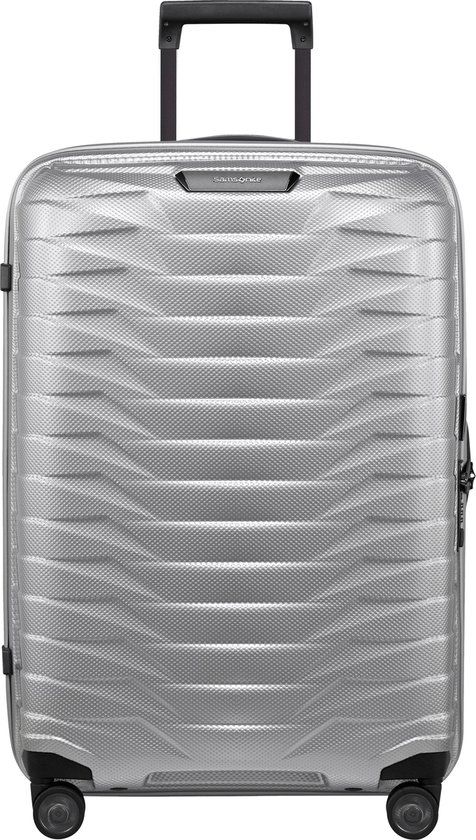 Samsonite Proxis Spinner 69cm - Zilver - Hardcase - 4 Wielen - TSA Slot