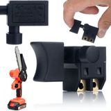 Rosfix Schakelaar met Accuhouder voor Orange Piranhia 21V - Ingebouwde Mini Lamp