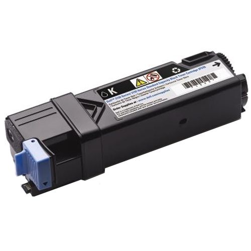 Dell 593-11039 Zwart Toner Cartridge - 1200 pagina's - Compatibel met 2150cdn, 2150cn, 2155cdn, 2155cn