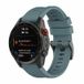 By Qubix Qubix - Geschikt voor Garmin bandje - 26mm Quickfit - Siliconen sportbandje - Grijsblauw - Geschikt voor Garmin Quatix 8 - 51mm