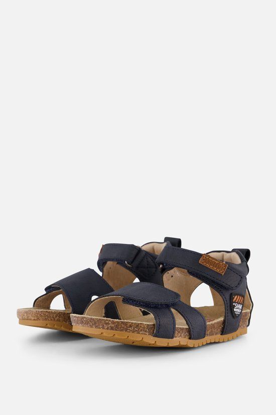 Shoesme Bio Sandalen blauw Leer - Maat 22