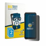 BROTECT - privacy screenprotector voor Werock Rockscan A260 - Folie Beschermfolie Blauwlichtfilter 2 Stuks