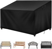 Housse de banc de jardin - imperméable et résistant aux intempéries - 193 x 66 x 89 cm