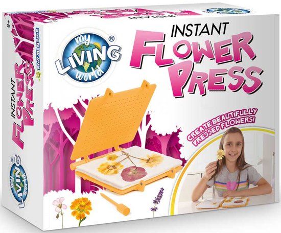 Merkloos MY LIVING WORLD Instant Flower Press