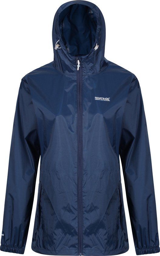 Regatta Pack-It II Regenjas Dames - Blauw - Maat XL
