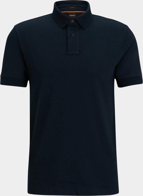 BOSS Passenger Polo - Navy - Slim Fit - Men's 3XL