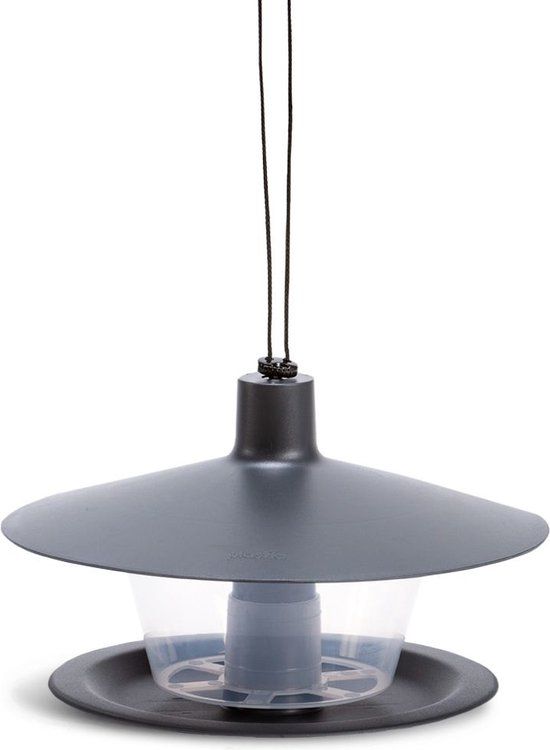 Voederhuis Finch - Antraciet - Vogel - Hangend - Kunststof