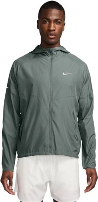 Nike Repel Miler Windrunner Jas Groen Heren M