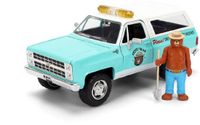 JADA Chevrolet Blazer 1980 & Smokey Bear Figurine 1:24