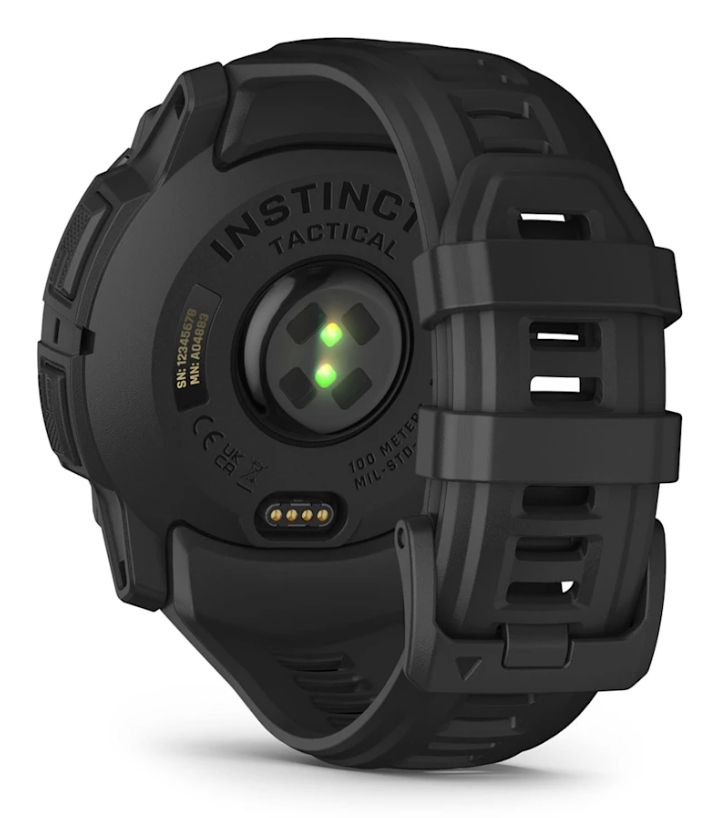 Garmin Instinct 3 Tactical Edition Smartwatch - 50mm, AMOLED, Zwart