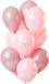 Folat Ballonnen Elegant Lush Blush 60 jaar 30 cm - 12 stuks