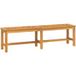 Acacia Banc de jardin banquette d'extérieur 150 cm bois massif
