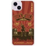 Apple iPhone 15 Versterkt Hard Hoesje - Rock and Roll