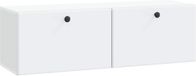 vidaXL Meuble TV mural 98 x 31 x 30 cm Blanc Bois d'ingénierie