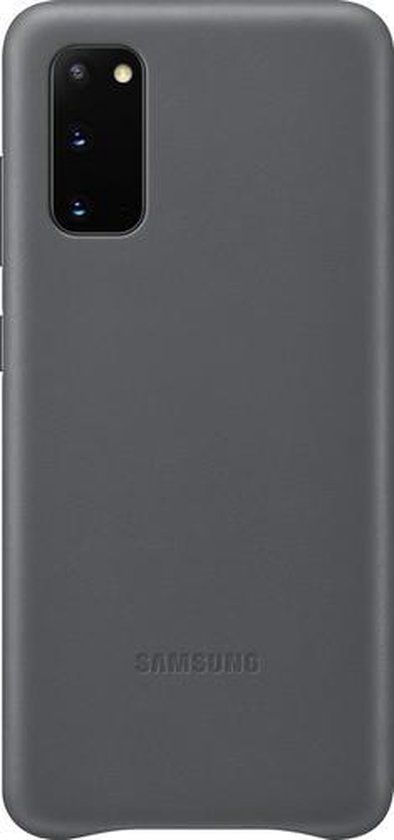 Samsung Leather Cover - Samsung Galaxy S20 - Lichtgrijs