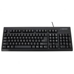 Esperanza Titanum TK101 USB Keyboard - Black - QWERTY - US Layout