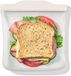 OXO Herbruikbare sandwichzak 830 ml Transparant/Wit Siliconen
