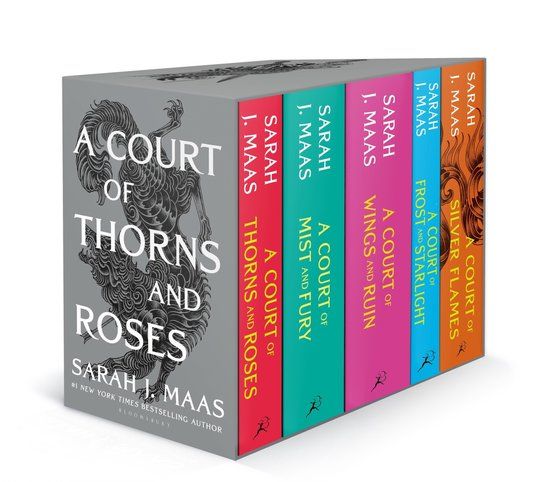 A Court of Thorns and Roses (1-5) | Sarah J. Maas - Paperback Box Set (5 books)