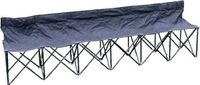 Precision - reservebank - Stoelen Six - 262 Cm - Aluminium - Zwart
