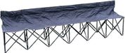 Precision - reservebank - Stoelen Six - 262 Cm - Aluminium - Zwart