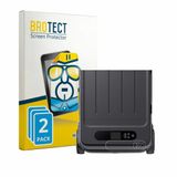 BROTECT - Screenprotector voor Anker SOLIX EverFrost 2 40L - Folie Beschermfolie transparant 2 Stuks