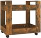 vidaXL Bureaukastje 60x45x60 cm bewerkt hout gerookt eikenkleurig