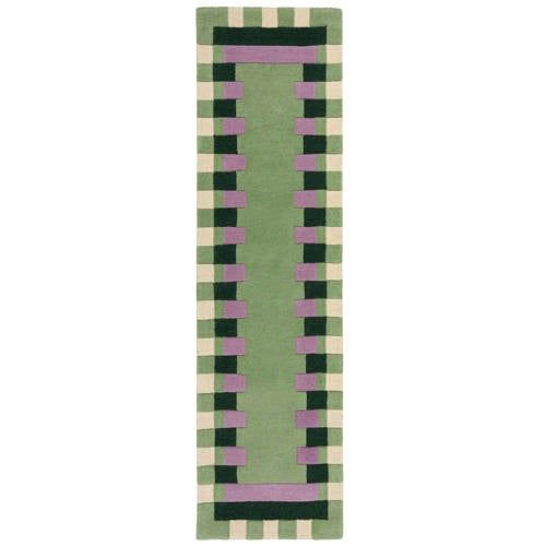 Flair Rugs Kai Wol Vloerkleed met Border