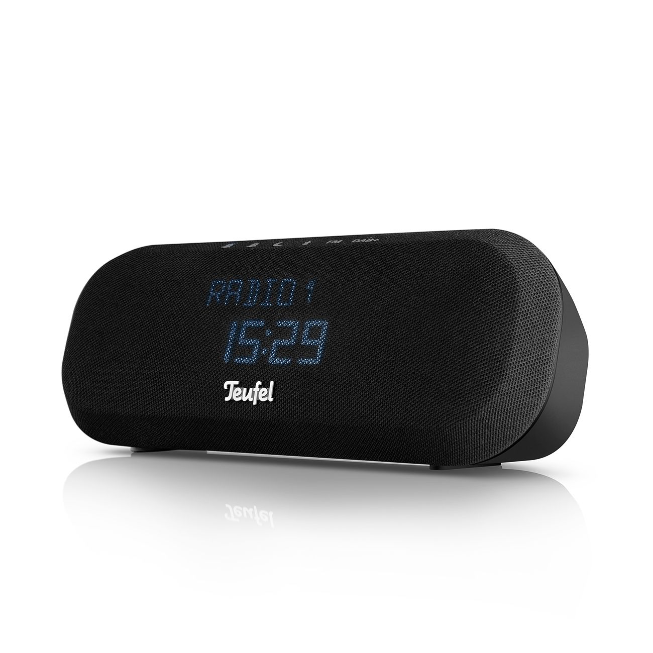 Teufel RADIO ONE Hifi-wekkerradio met DAB+ & FM - zwart