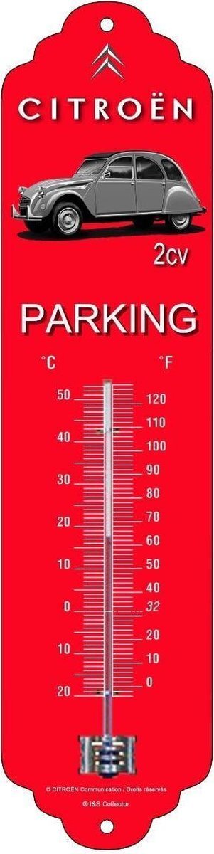 I&S Citroen 2CV Parking Thermometer.