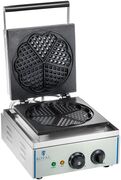 Royal Catering Wafelijzer - 1500 Watt - Hartvormig