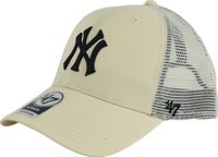 47 Brand MLB New York Yankees Branson MVP Trucker Cap Beige Unisex