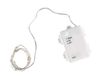 Rayher 69252159 Mini-led-lichtketting voor binnen en buiten, flexibel, buigzaam, werkt op batterijen, lengte 130 cm, 20 ledlampjes, warmwit licht