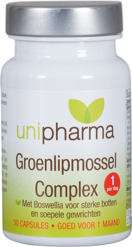 Unipharma Groenlipmossel Complex Capsules