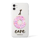 ERT GROUP mobiel telefoonhoesje voor Apple Iphone 11 origineel en officieel erkend Babaco patroon Donut 001 optimaal aangepast aan de vorm van de mobiele telefoon, gedeeltelijk bedrukt