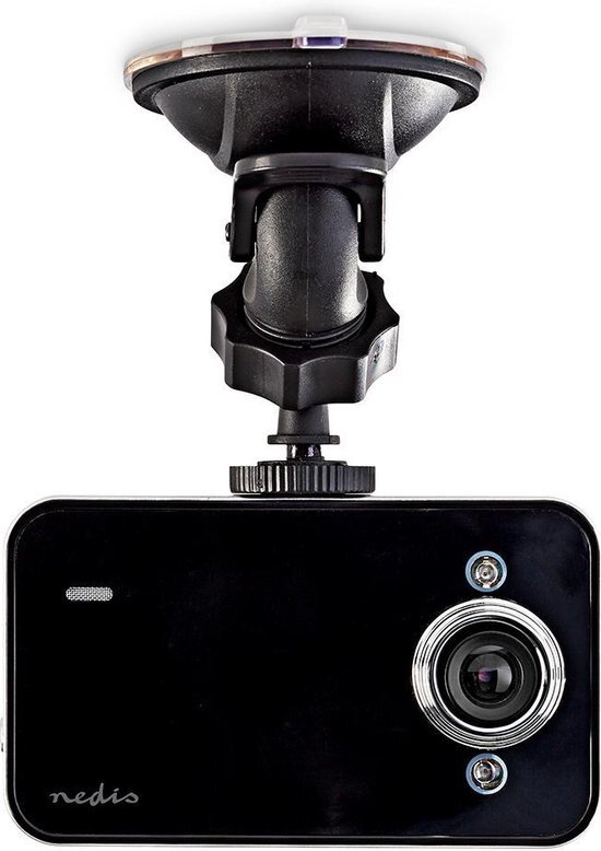 Nedis Dash Cam | 720p@30fps | 3.0 MPixel | 2.4" | LCD | Bewegingsdetectie | Zwart 0.70 m Zwart