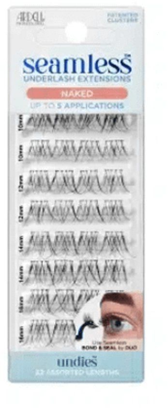 Ardell Seamless Underlash Extensions Naked Lashes - Zwart
