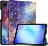 BTH Hoesje - Geschikt voor Samsung Galaxy Tab A11 Plus / A9 Plus - Dun & Stevig - Hardcover Book Case - Trifold Bookcase Hoes - Hard Cover - Tablethoes - Galaxy