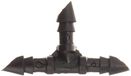 Orbit 67401 25-Count 1/4-Inch Weerhaak Tee, Zwart, 0,6 cm