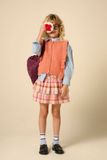 Sissy-Boy Oranje Geruite Rok
