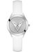 GUESS GUESS LADIES WHITE SILVER TONE ANALOG WATCH GW0745L3