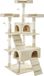 TecTake Poteau griffoir – 70x54x170cm Beige