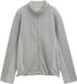 Tom Tailor Sweatvest met opstaande kraag - Maat L - medium silver grey melange