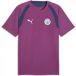 PUMA Manchester City slimfit trainingsshirt voor Heren, Blauw, Maat XS