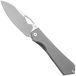 Flytanium Theory 1481S Satin 20CV, Bead Blasted Titanium, zakmes