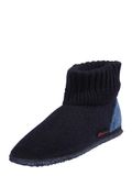 Giesswein Kramsach Pantoffel - Unisex - Navy/Blauw - Wol/Rubber - Maat 40