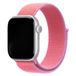 123watches.nl Osvo Apple Watch Bandje Geweven Nylon Guaveroze