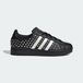 Adidas - Baskets basses à strass - Taille 39 1/3 - Noir