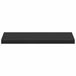 vidaXL - Raamdorpel - Zwart - met - houtnerf - 60 - x - 50 - x - 4,5 - cm - PVC
